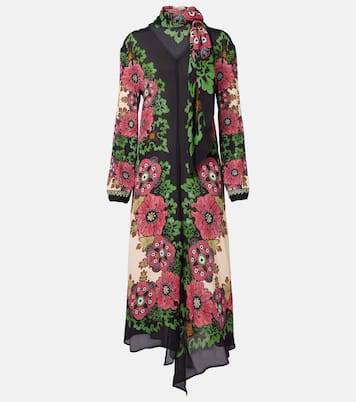 Vestido midi Karis floral | La DoubleJ
