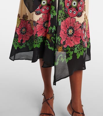 Vestido midi Karis floral | La DoubleJ