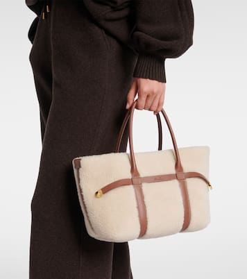 Tote Ghiera Small aus Shearling | Loro Piana