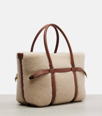 Tote Ghiera Small aus Shearling | Loro Piana