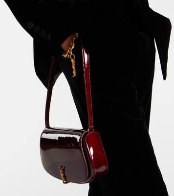 Voltaire Mini patent leather shoulder bag | Saint Laurent