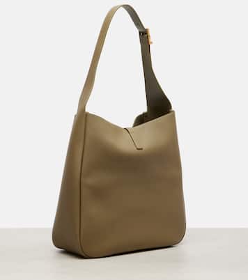 Le 5 à 7 Large leather shoulder bag | Saint Laurent