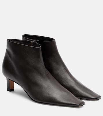 Carla 45 leather ankle boots | The Row