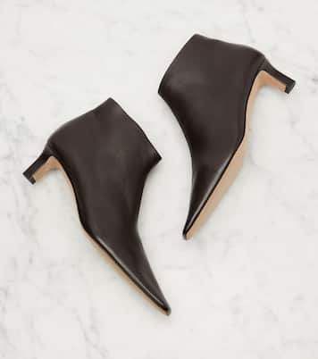 Carla 45 leather ankle boots | The Row
