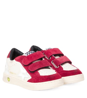 Ball Star suede and leather sneakers | Golden Goose Kids