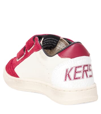 Ball Star suede and leather sneakers | Golden Goose Kids