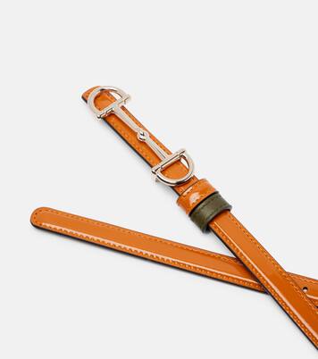 Horsebit reversible leather belt | Gucci