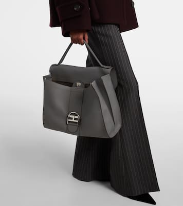 حقيبة كتف من الجلد Brillant Tempo Large | Delvaux