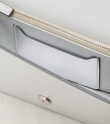 VLogo Mini metallic leather clutch | Valentino Garavani