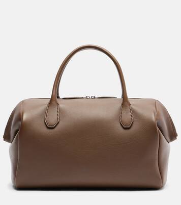Faye leather top-handle bag | The Row