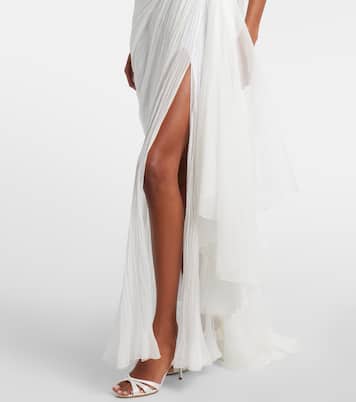 Bridal Robe Dalia aus Seide | Maria Lucia Hohan