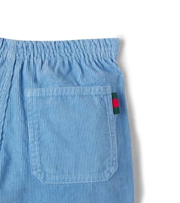 Bermuda in velluto a coste | Gucci Kids