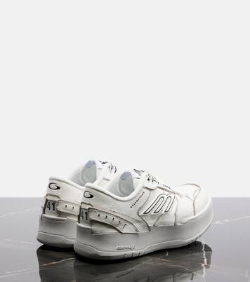 Plateau-Sneakers Hamptons aus Leder | Balenciaga