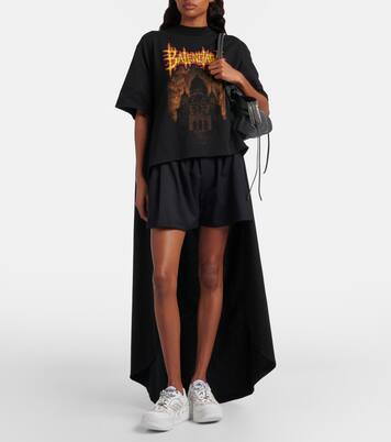 Plateau-Sneakers Hamptons aus Leder | Balenciaga