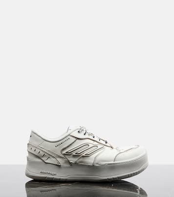 Plateau-Sneakers Hamptons aus Leder | Balenciaga