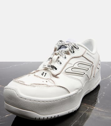 Plateau-Sneakers Hamptons aus Leder | Balenciaga
