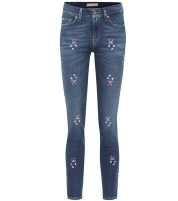 Jean skinny Roxanne brodé | 7 For All Mankind
