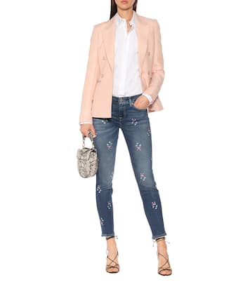 Jean skinny Roxanne brodé | 7 For All Mankind