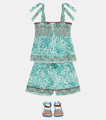 Bedrucktes Top Cindy | Poupette St Barth Kids