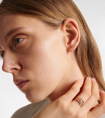 Boucle d’oreille unique Danaé en or 18 ct et diamants | Persée