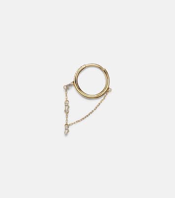 Boucle d’oreille unique Danaé en or 18 ct et diamants | Persée