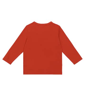 Baby - Top in jersey di cotone con stampa | Stella McCartney Kids