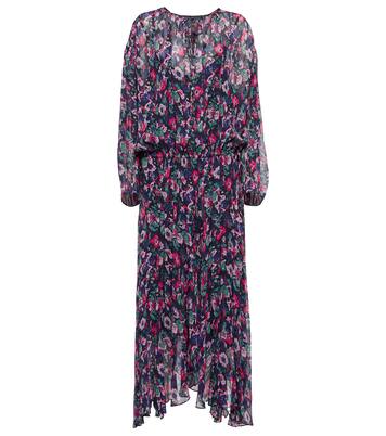 Saureli floral asymmetric midi dress | Marant Etoile