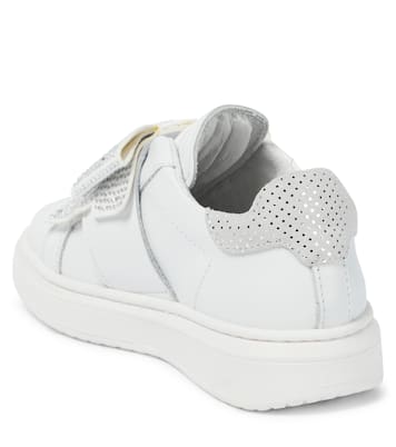 Sneakers in pelle con decorazione | Monnalisa