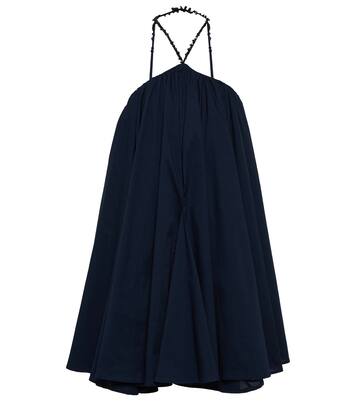 Celeste cotton poplin minidress | Agua by Agua Bendita
