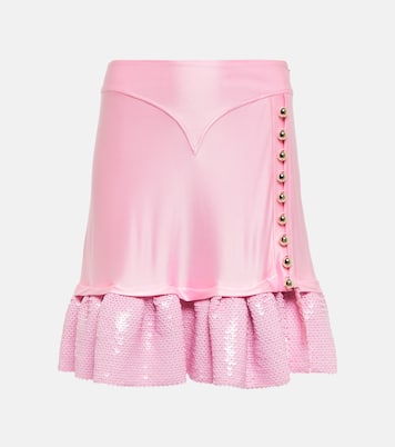 Sequined embellished miniskirt | Rabanne