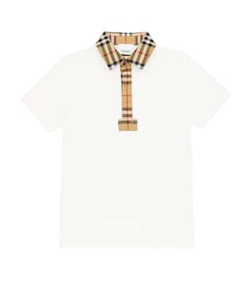 Vintage Check cotton polo shirt | Burberry Kids