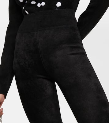 Pantaloni flared in velluto | Alaïa