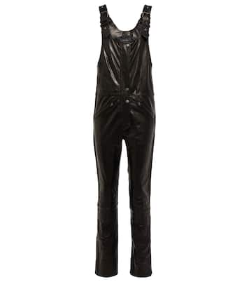 Salopette Apolina en cuir | Isabel Marant