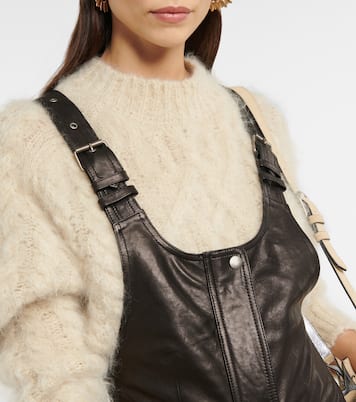 Salopette Apolina en cuir | Isabel Marant