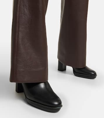 Slingback-Pumps Clos aus Leder | Max Mara