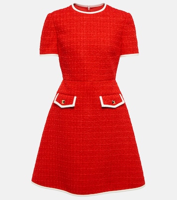 Rockstud bouclé minidress | Valentino