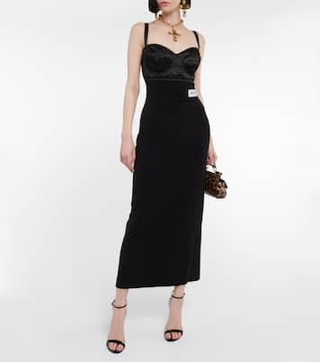 x Kim Kardashian midi dress | Dolce&Gabbana