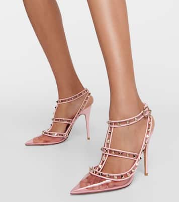 Salones Rockstud de piel y PVC | Valentino Garavani