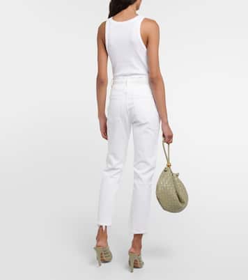 Jean raccourci Riley à taille haute | Agolde
