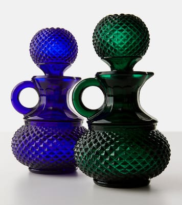 Juego de aceitera y vinagrera Galeano de vidrio | Cabana