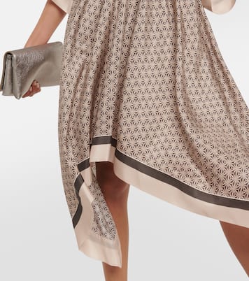 Printed silk kaftan | Brunello Cucinelli