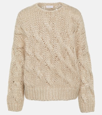Jersey en mezcla de mohair | Brunello Cucinelli