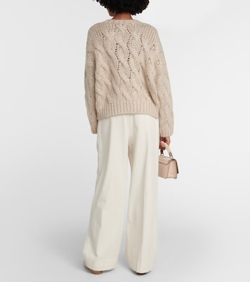 Jersey en mezcla de mohair | Brunello Cucinelli