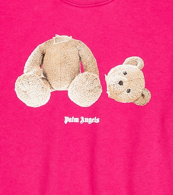 Printed cotton sweatshirt | Palm Angels Kids