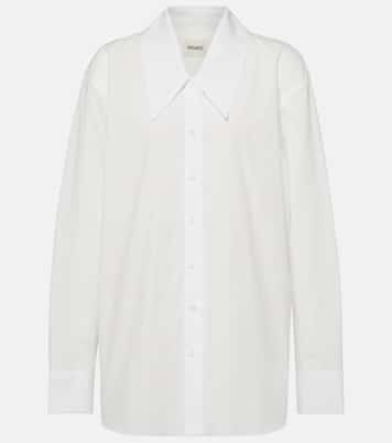 Camisa Lago en popelín de algodón | Khaite