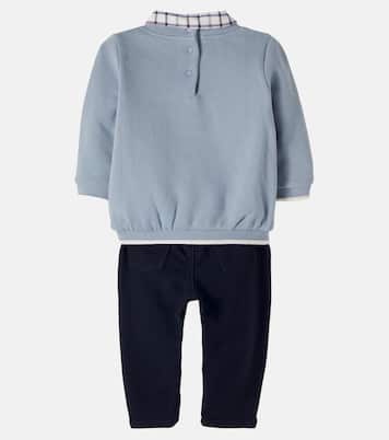 Baby Set aus Sweatshirt, Hemd und Hose | Tartine et Chocolat