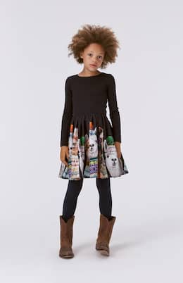 Casie printed cotton dress | Molo