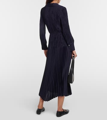 Pleated midi dress | Vince
