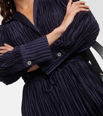 Pleated midi dress | Vince