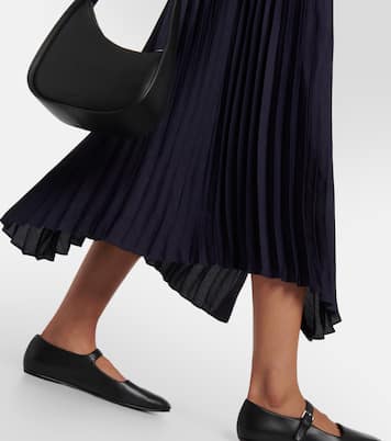 Pleated midi dress | Vince
